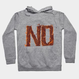 no means no Hoodie